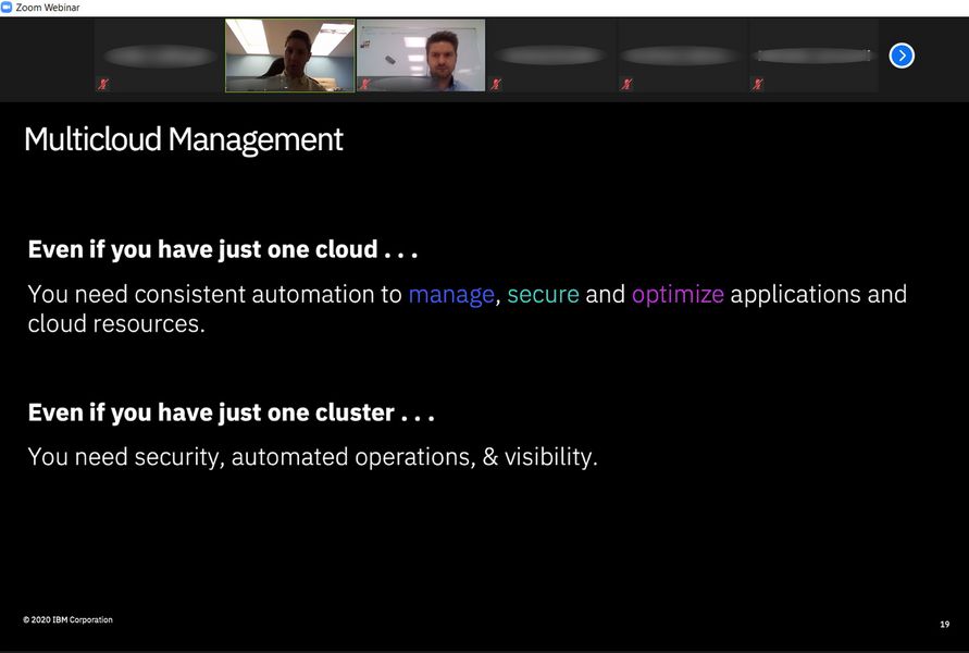 Multicloud management