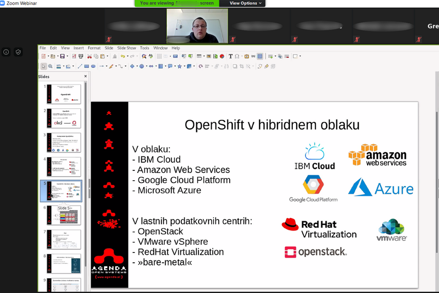 Openshift hibridni oblak